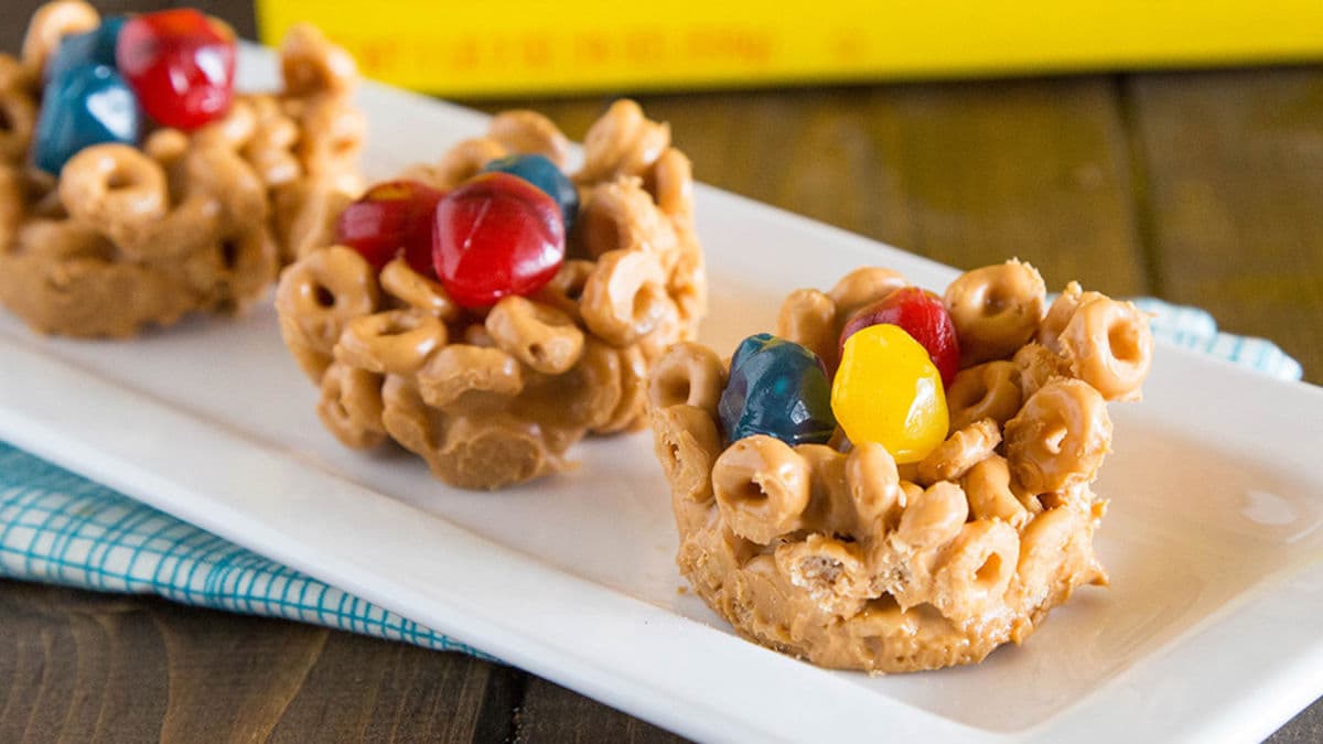 No-Bake Easter Egg Nests