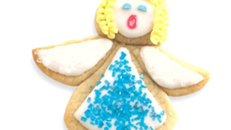 Holiday Angel Sugar Cookies